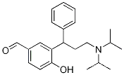 Molecular Structure of 214601-15-7 (3-(3-(Diisopropylamino)-1-phenylpropyl)-4-hydroxybenzaldehyde)